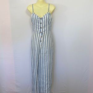 Reformation Button Down Jumpsuit Euc 8